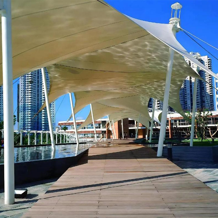 青川县膜结构景观棚